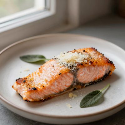 Salmone ripieno al forno