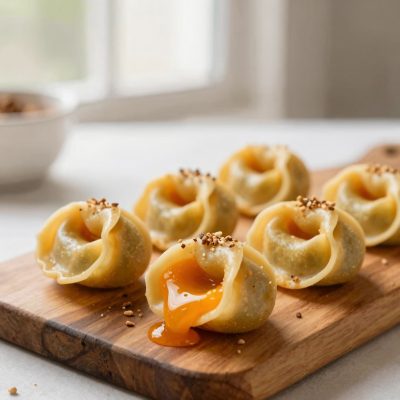 Tortelloni giganti con la zucca