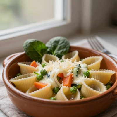 Conchiglie tricolori