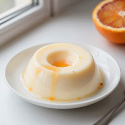 Budino alle arance sanguigne
