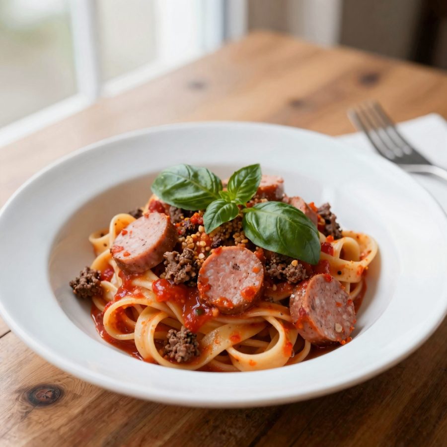 Fettuccina in salsa
