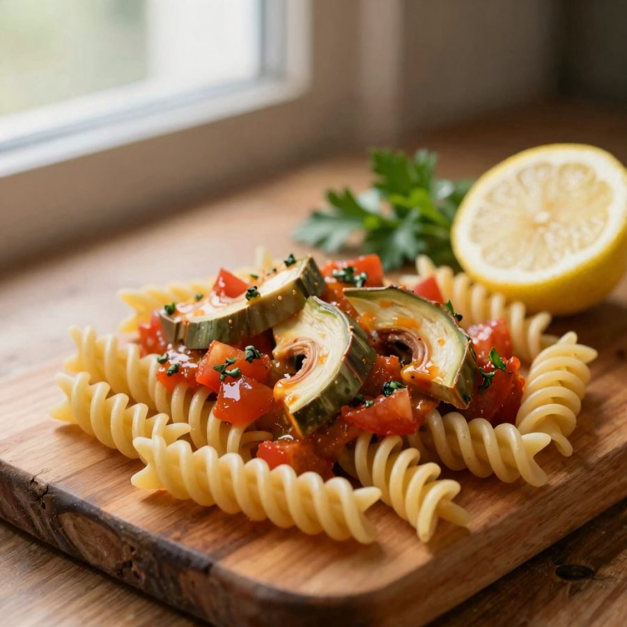 Fusilli ai carciofi