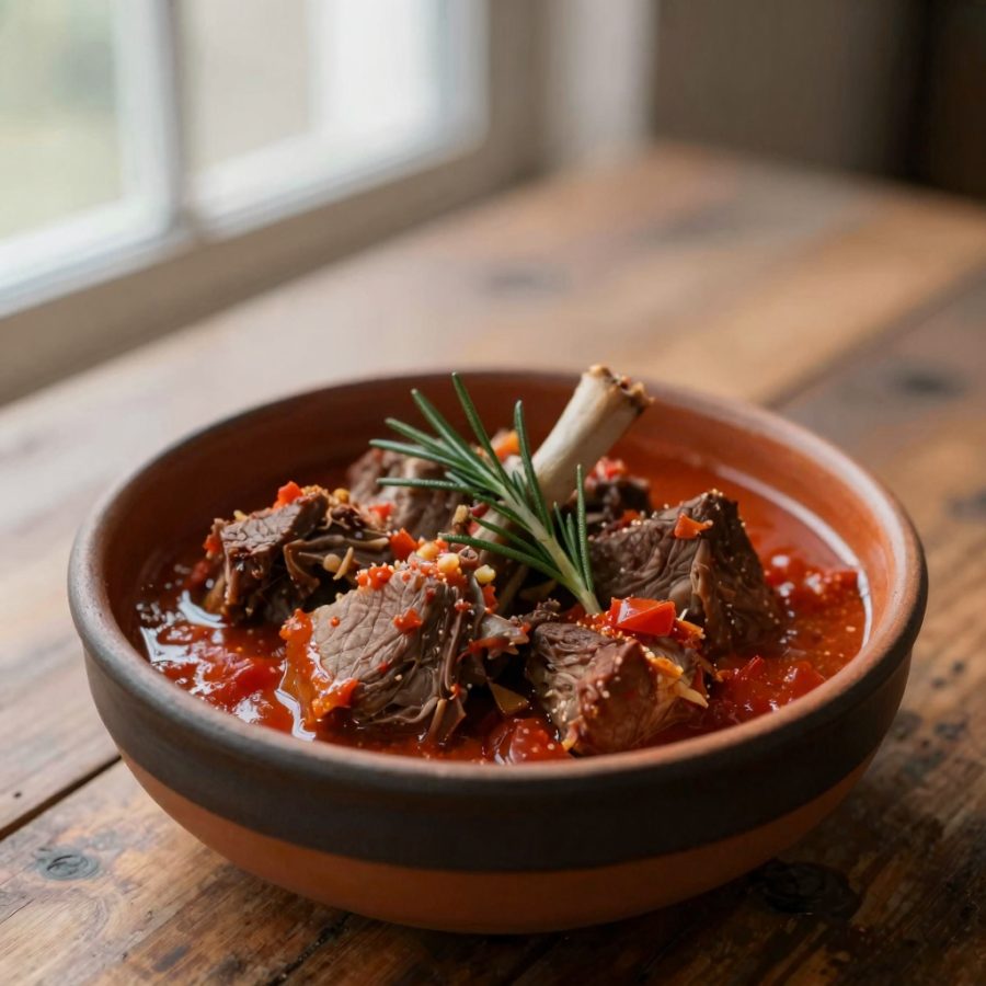 Agnello spezzettato alla bolognese
