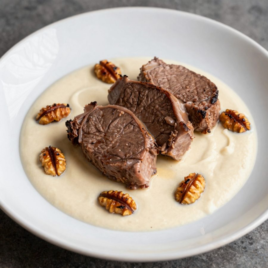 Arrosto di vitello alle castagne