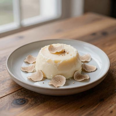 Crema piemontese di parmigiano e tartufi