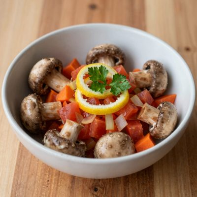 Funghi alla greca