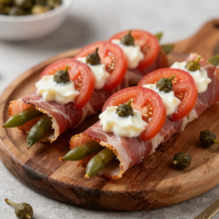 Involtini di prosciutto
