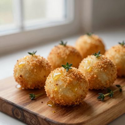 Palline di formaggio fritte