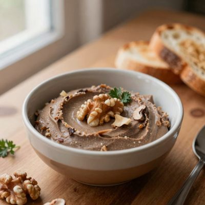 Pate’ di funghi e noci