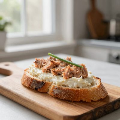 Tartine al tonno