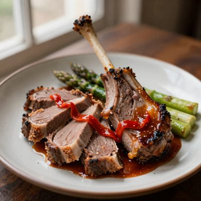 Cosciotto di agnello alle spezie