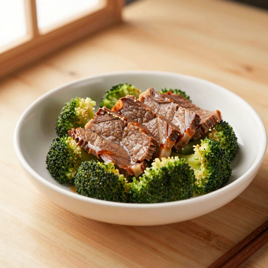 Manzo saltato con broccoli
