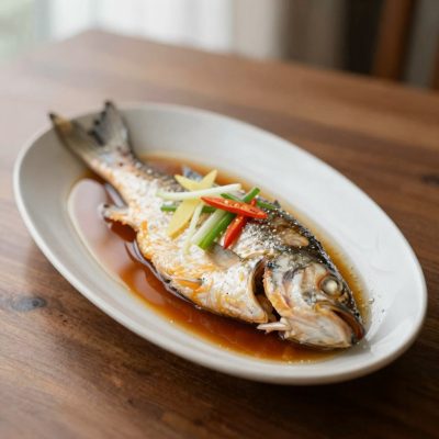 Pesce al vapore
