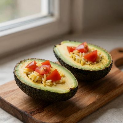 Avocado al riso