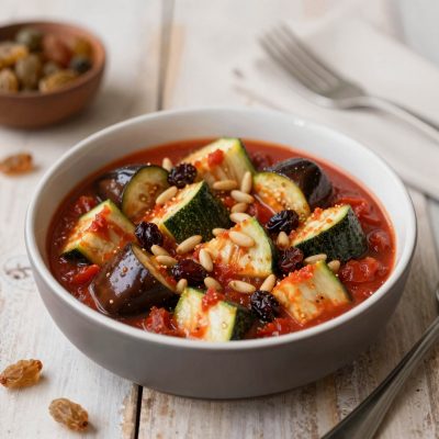 Caponata alle zucchine