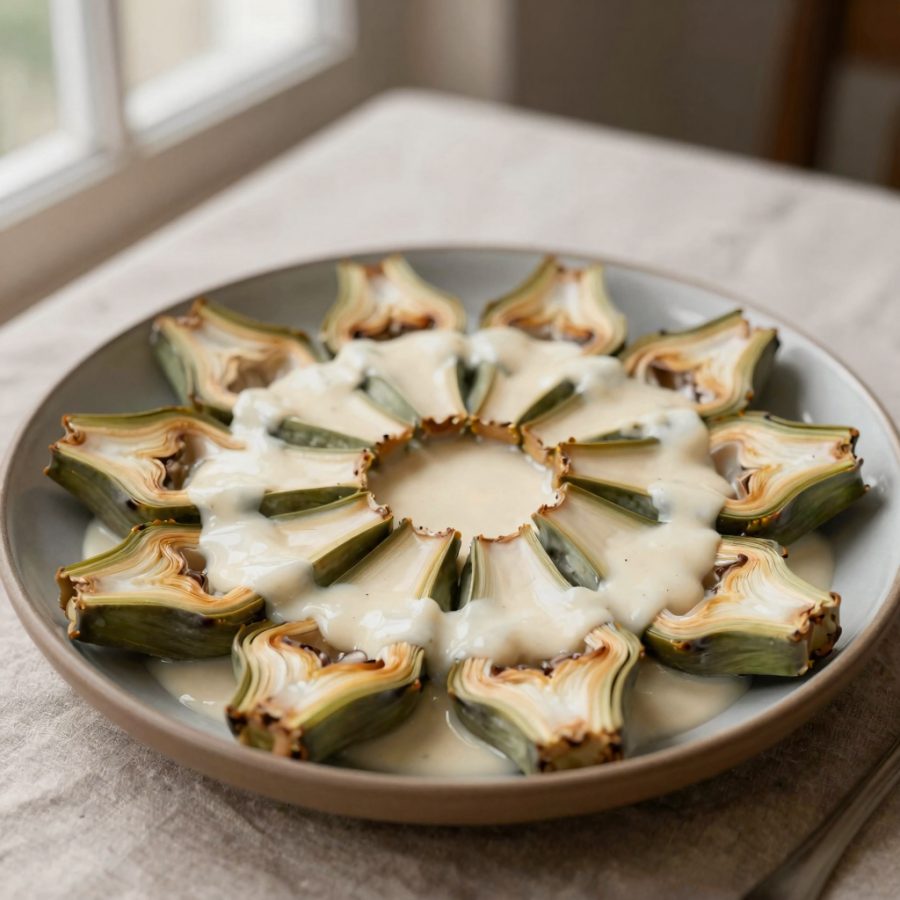 Carciofi alla panna