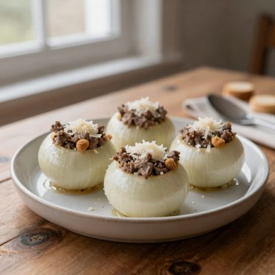 Cipolle ripiene alla piemontese