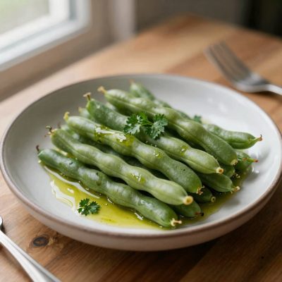 Fagiolini aglio e olio