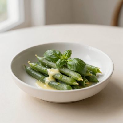 Fagiolini al basilico