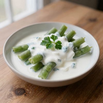 Fagiolini allo yogurt
