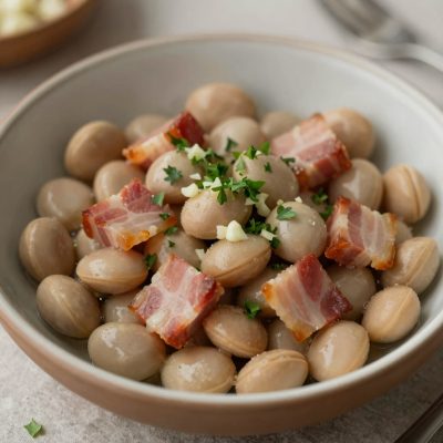Fave al bacon