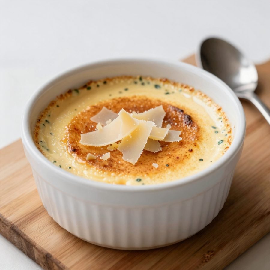 Flan di spinaci