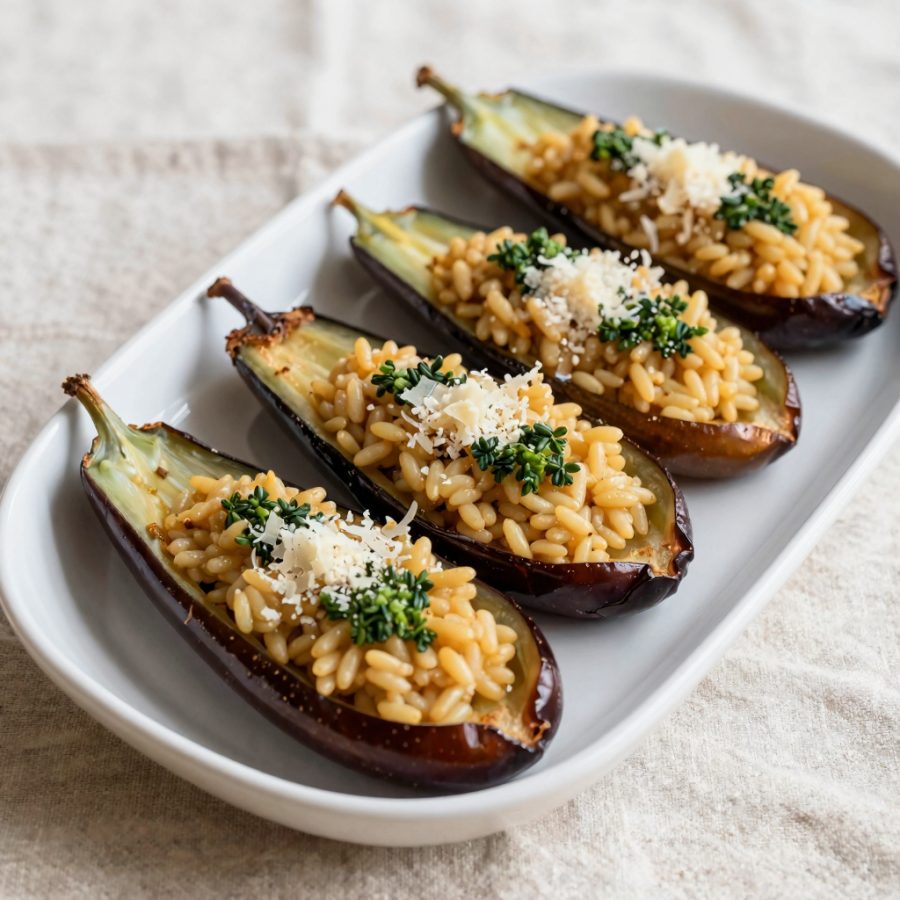 Melanzane al riso