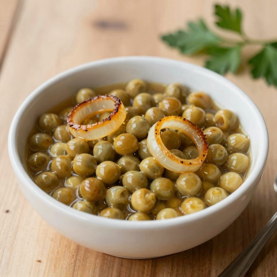 Piselli in agrodolce