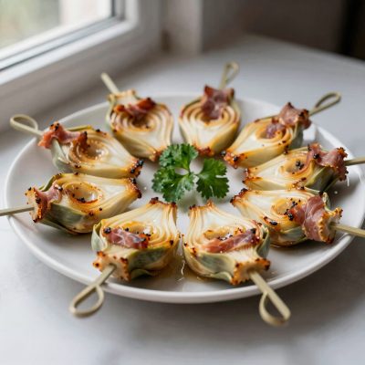 Spiedini di carciofi