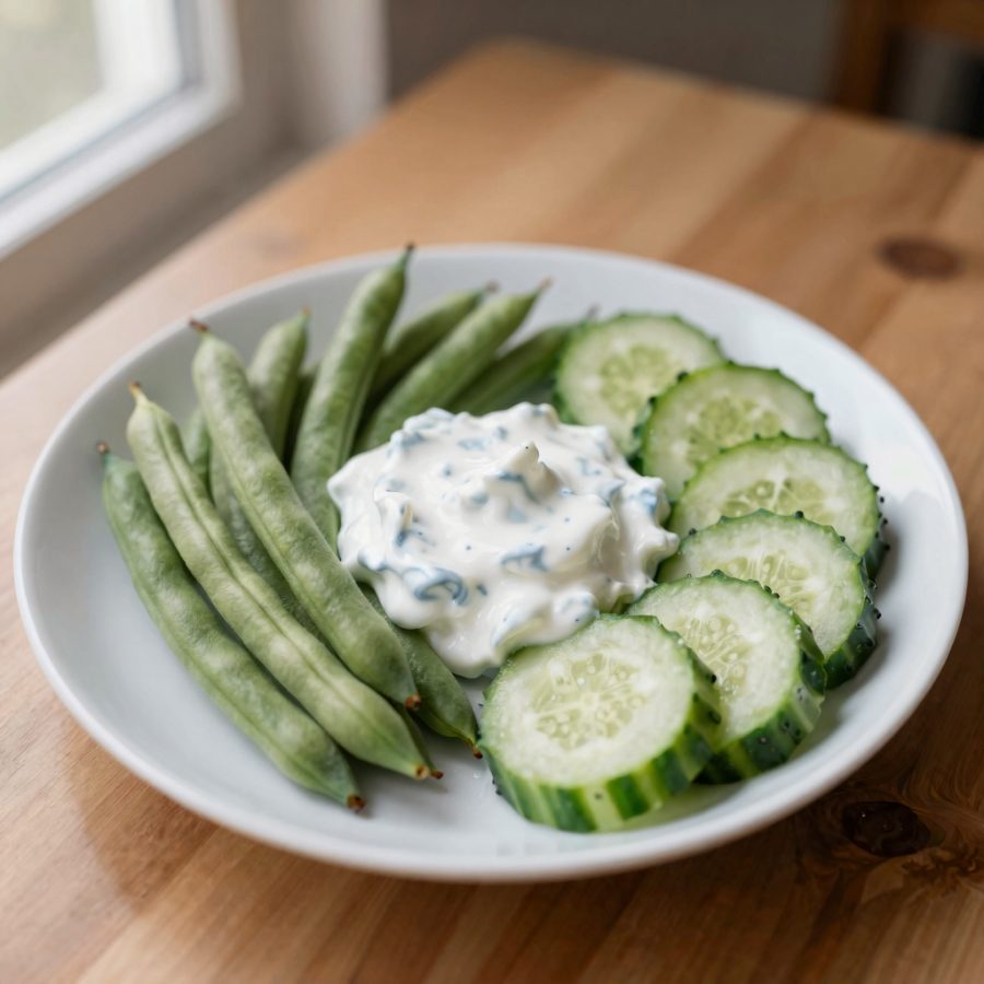 Verdure allo yogurt