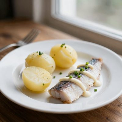 Aringhe alla norvegese con insalata di patate