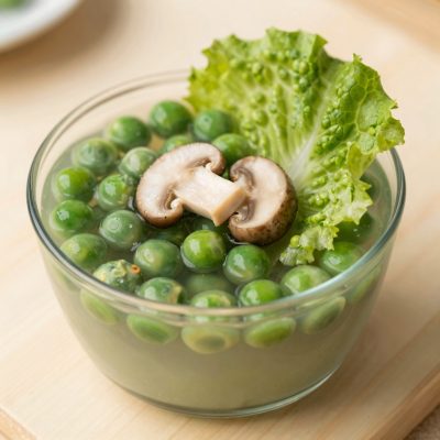 Aspic di uova e funghi