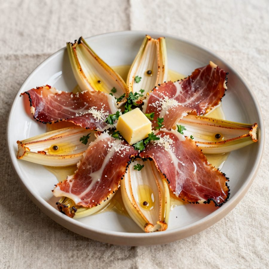 Finocchi al prosciutto