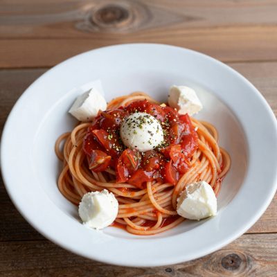 Spaghetti alla Caprese