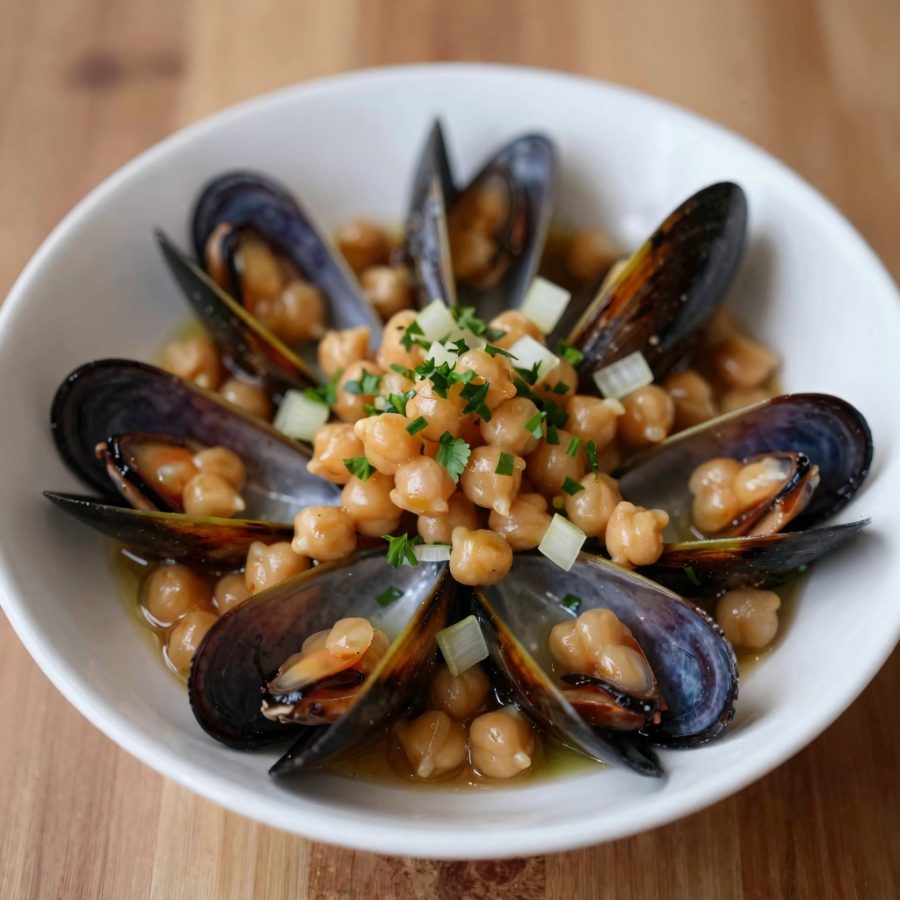 Insalata di ceci e cozze