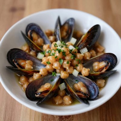 Insalata di ceci e cozze