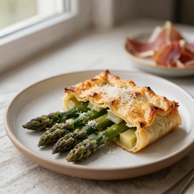 Sfogliata agli asparagi