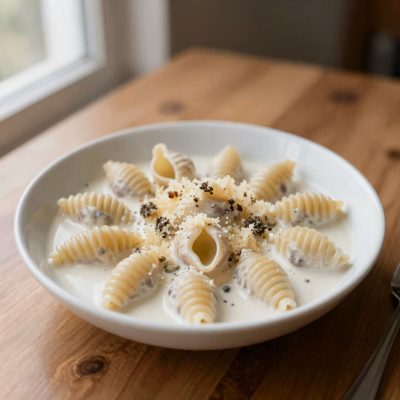Conchiglie al formaggio