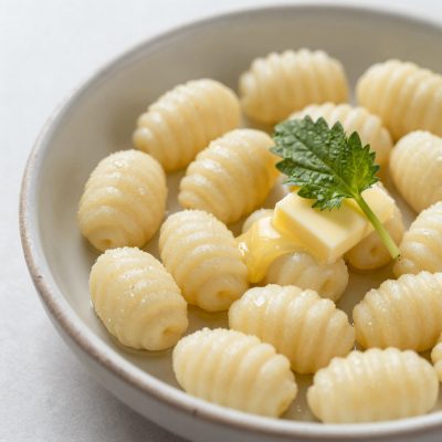 Gnocchetti di patate ai germogli d’ortica