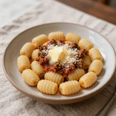 Gnocchi alla bismarck