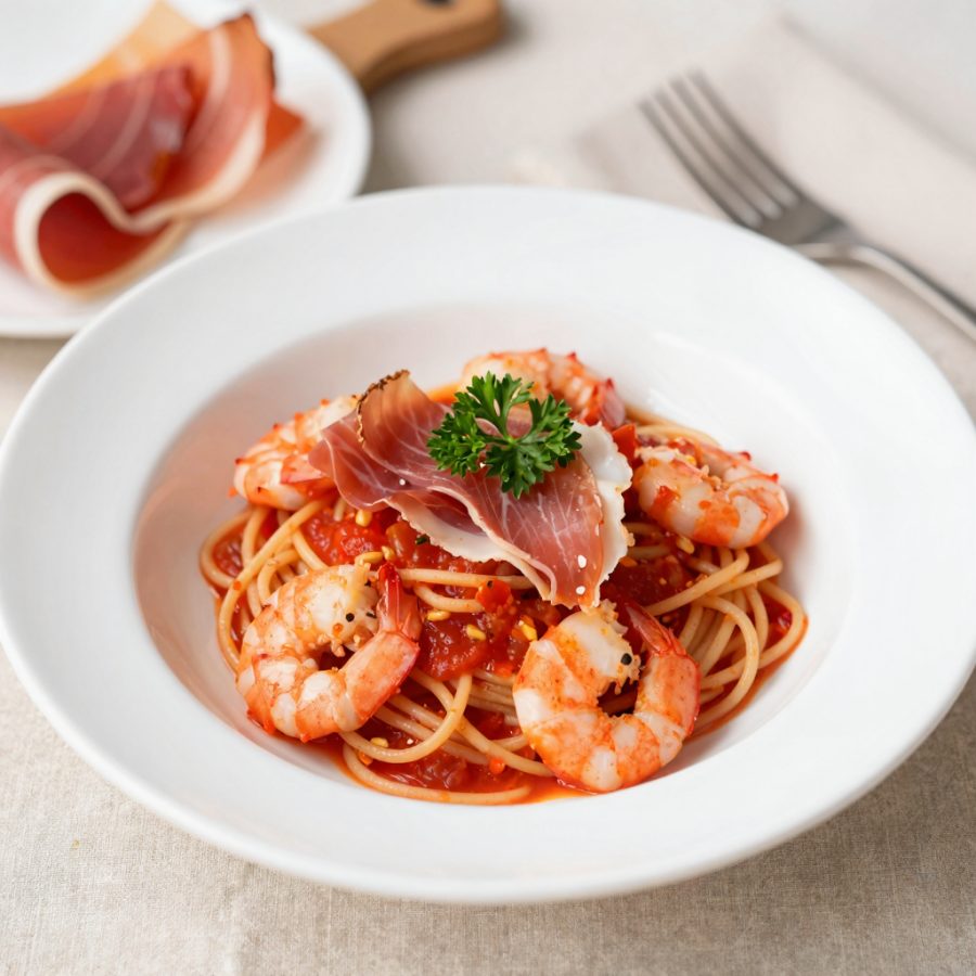 Linguine ai gamberoni