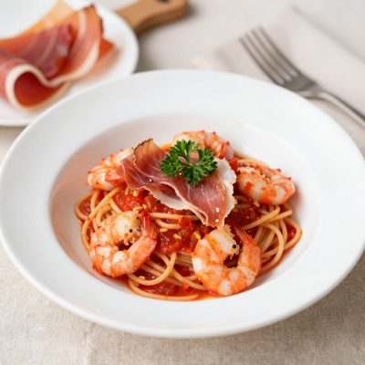 Linguine ai gamberoni