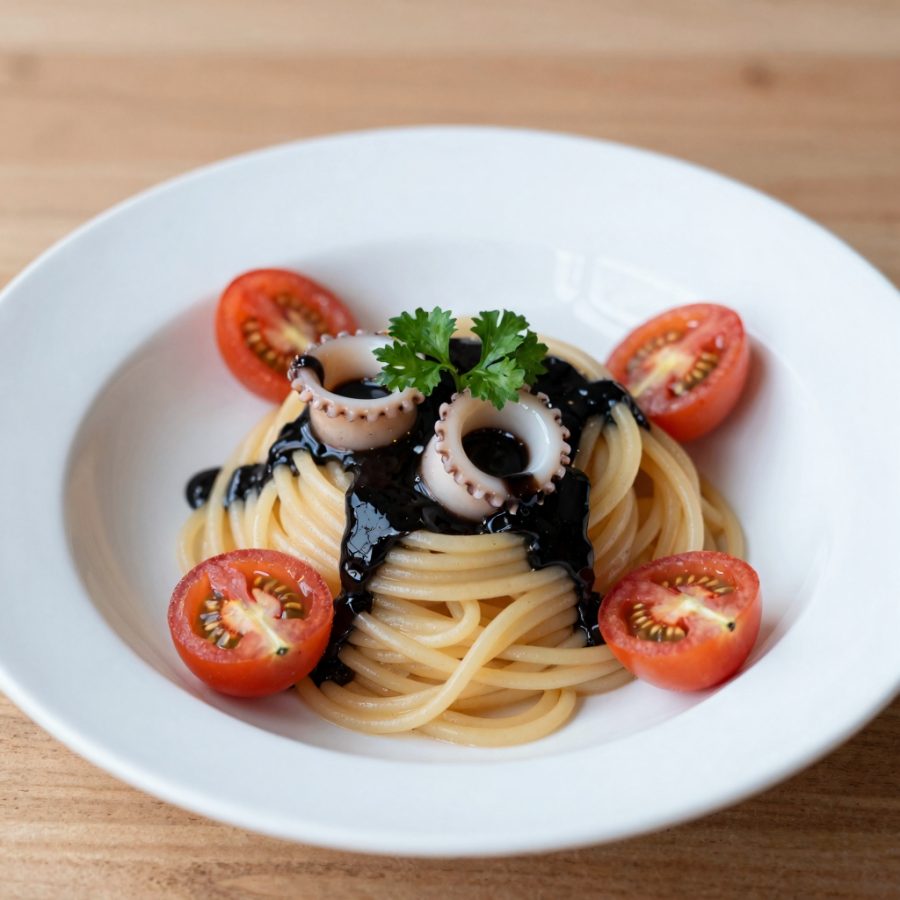 Linguine con le seppie