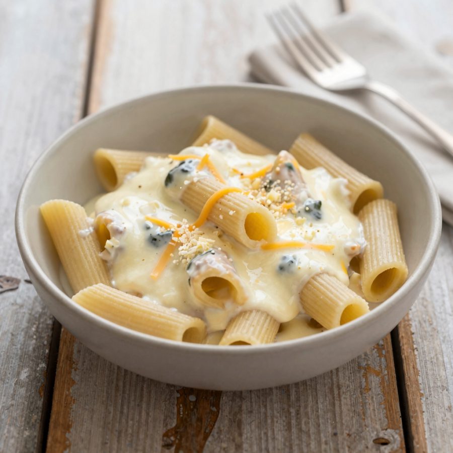 Maccheroni ai 4 formaggi