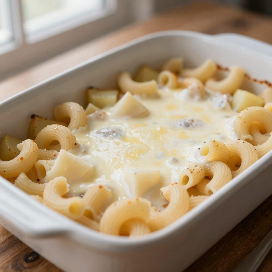 Maccheroni al taleggio
