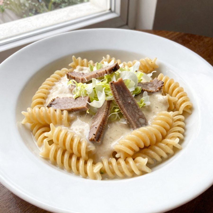 Maccheroni alla lattuga