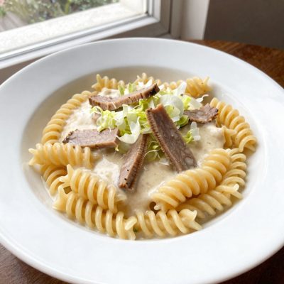 Maccheroni alla lattuga