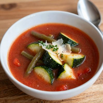 Minestra con zucchine