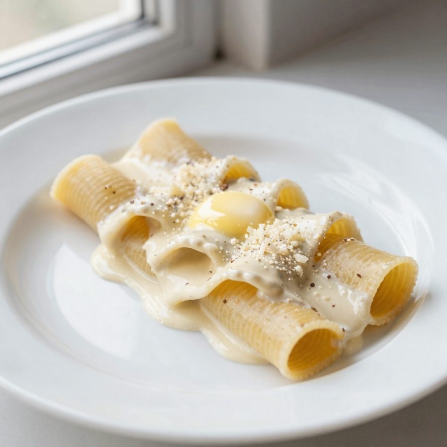 Pappardelle alla crema