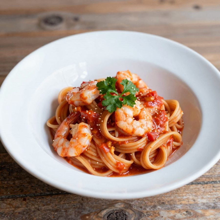 Pasta ai gamberetti